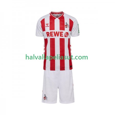 Jalkapallo Pelipaidat/Peliasut FC Köln Lasten Kotipaita 2025-2026 Lyhythihainen